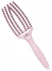 Matu suka Olivia Garden Fingerbrush Pastel Pink цена и информация | Расчески, щетки для волос, ножницы | 220.lv