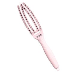 Matu suka Olivia Garden Fingerbrush Combo Pastel Pink cena un informācija | Matu sukas, ķemmes, šķēres | 220.lv