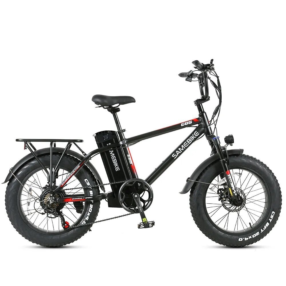 Elektriskais velosipēds Samebike XWC05, 20", melns цена и информация | Elektrovelosipēdi | 220.lv
