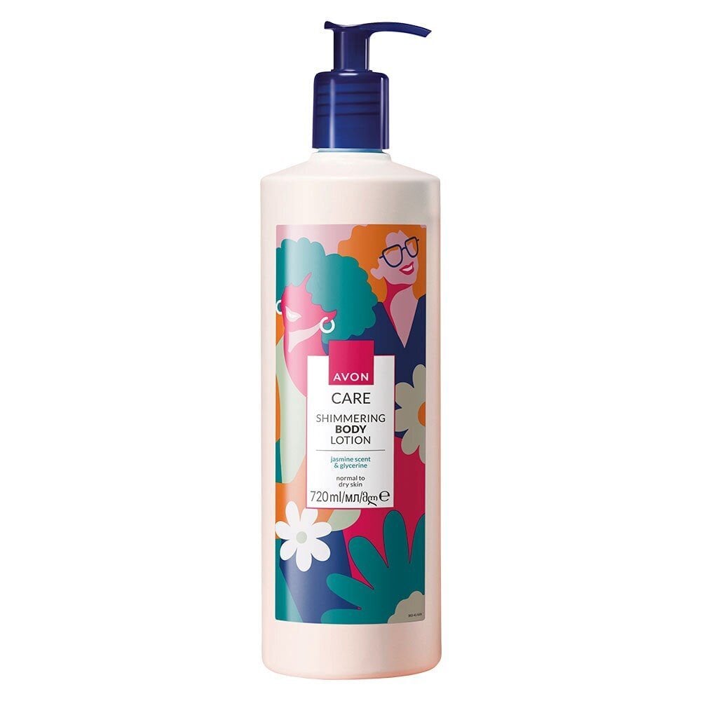 Mirdzošs ķermeņa losjons Avon Care Shimmering Body Lotion, 720 ml cena un informācija | Ķermeņa krēmi, losjoni | 220.lv