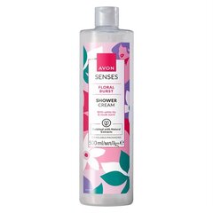 Dušas želeja ar baltās lilijas un muskusa aromātu Avon Floral Burst, 500 ml cena un informācija | Dušas želejas, eļļas | 220.lv