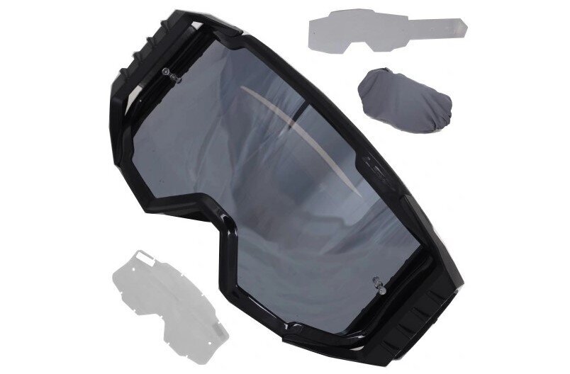Brilles motokrosam Enduro LS2 Charger PRO, melns цена и информация | Moto piederumi | 220.lv