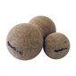 Masāžas bumba Sportbay Duo Ball Cork, 16x8 cm, brūna цена и информация | Masāžas piederumi | 220.lv