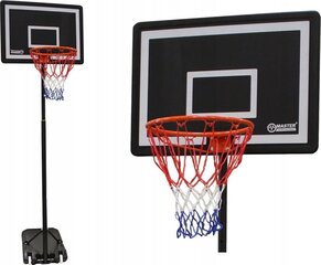 Basketbola dēlis ar statīvu Master Against 210, 81x58 cm цена и информация | Баскетбольные щиты | 220.lv