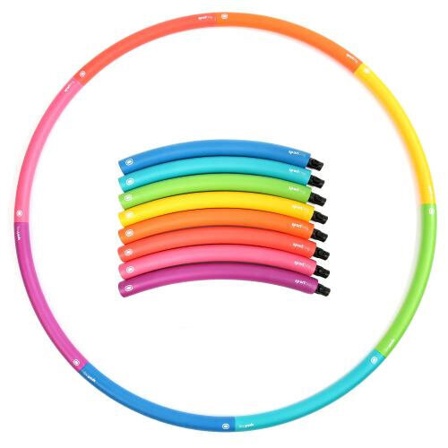 Vingrošanas stīpa Fit+ Happy™ Kids Fitness Hula-Hoop, 100 cm, dažādu krāsu цена и информация | Vingrošanas riņķi un nūjas | 220.lv