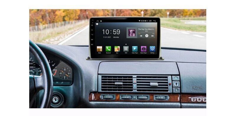 Universāls 10.1 auto stereo rāmis cena un informācija | Auto magnetolas, multimedija | 220.lv