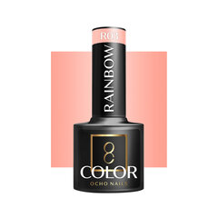 Hibrīda nagu laka Ocho Nails Color Rainbow, R03 rozā, 5 g cena un informācija | Nagu lakas, stiprinātāji | 220.lv