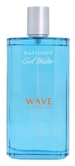 Tualetes ūdens Davidoff Cool Water Wave EDT vīriešiem, 125 ml ​ цена и информация | Мужские духи | 220.lv