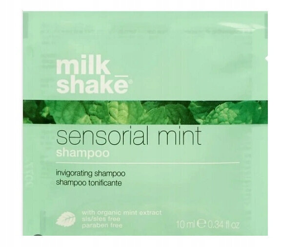 Mitrinošs matu šampūns Milk Shake Sensorial Mint, 10 ml cena un informācija | Šampūni | 220.lv