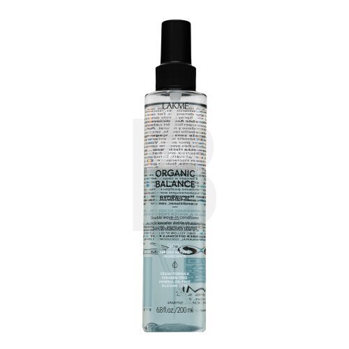 Neizskalojamais kondicionieris Lakme Organic Balance Hydra Oil, 200 ml цена и информация | Matu kondicionieri, balzāmi | 220.lv