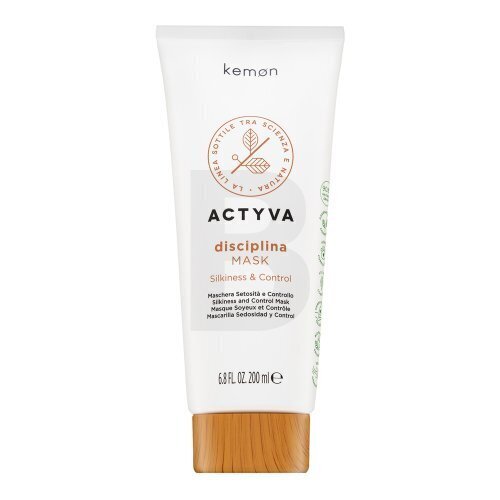 Barojoša matu maska cirtainiem matiem ​​Kemon Active Disciplina Silkness and Control Mask, 200 ml цена и информация | Matu uzlabošanai | 220.lv