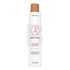 Kemon Actyva P Factor Shampoo укрепляющий шампунь для истонченных волос цена и информация | Шампуни | 220.lv