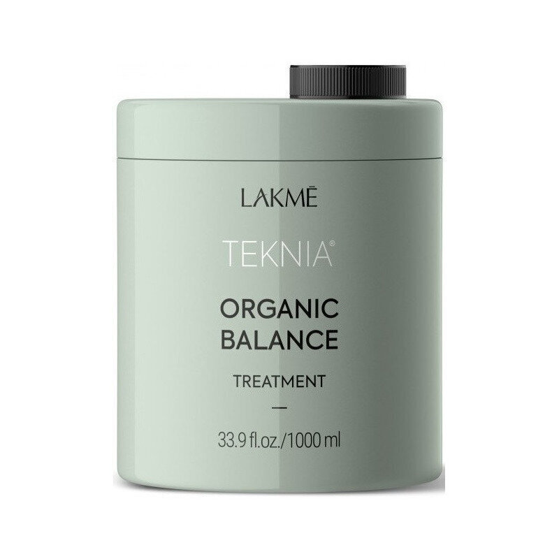 Barojoša matu maska visiem matu tipiem ​​Lakmé Teknia Organic Balance Treatment,1000 ml ​ cena un informācija | Matu uzlabošanai | 220.lv