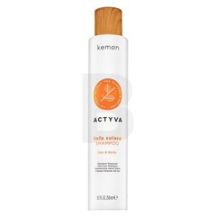 Atjaunojošs matu šampūns pēc sauļošanās Kemon Active Hair & Body After Sun, 250 ml цена и информация | Шампуни | 220.lv