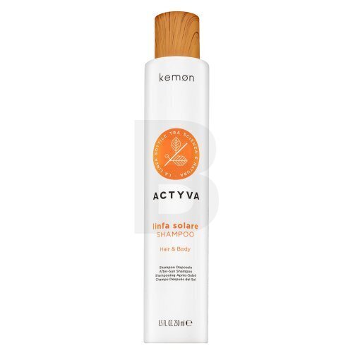 Atjaunojošs matu šampūns pēc sauļošanās Kemon Active Hair & Body After Sun, 250 ml cena un informācija | Šampūni | 220.lv
