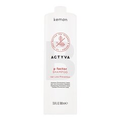 Kemon Actyva P Factor Shampoo питательный шампунь для истонченных волос 1000 мл цена и информация | Шампуни | 220.lv