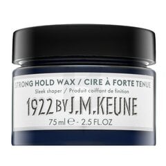 Keune 1922 Strong Hold Wax воск для волос сильной фиксации 75 мл цена и информация | Средства для укладки волос | 220.lv
