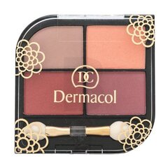 Dermacol Quattro Eyeshadow N. 08 8 g цена и информация | Тушь, средства для роста ресниц, тени для век, карандаши для глаз | 220.lv