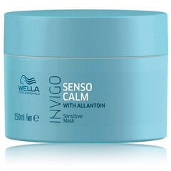 Matu maska jūtīgai galvas ādai ​​Wella Professional Invigo Senso Calm, 150 ml ​ цена и информация | Средства для укрепления волос | 220.lv