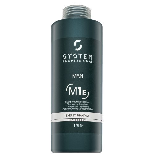 System Professional Man Energy šampūns stiprinošs šampūns ikdienas lietošanai 1000 ml cena un informācija | Šampūni | 220.lv
