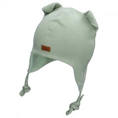 TuTu cepure bērniem, zaļa цена и информация | Шапки, перчатки, шарфы для мальчиков | 220.lv