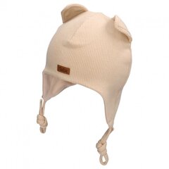 Детская шапочка TuTu, песочного цвета цена и информация | Шапки, перчатки, шарфы для мальчиков | 220.lv