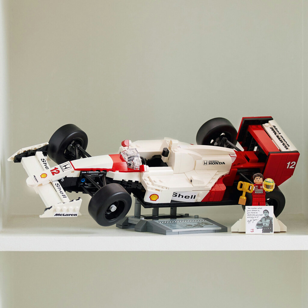 10330 LEGO® Icons McLaren MP4/4 и Ayrton Senna цена | 220.lv