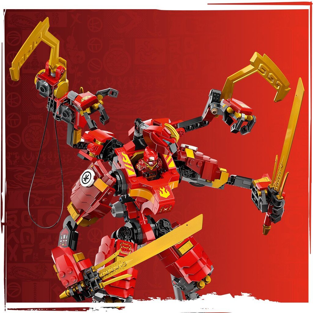 71812 LEGO® Ninjago Kai nindzju kāpjošais robots cena un informācija | Konstruktori | 220.lv