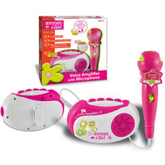 Плеер с микрофоном Bontempi, розовый цвет цена и информация | Развивающие игрушки | 220.lv