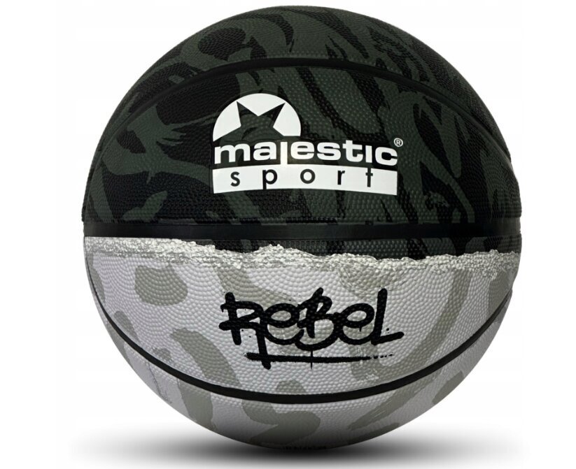 Basketbola bumba Majestic Sport Rebel, 7. izmērs цена и информация | Basketbola bumbas | 220.lv