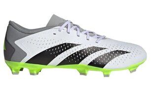 Futbola apavi vīriešiem Adidas Predator Accuracy .3 Low FG, balti cena un informācija | Futbola apavi | 220.lv