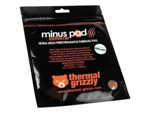 Thermal Grizzly Minus Pad Extreme 120 × 20 × 2 мм цена и информация | Термопасты | 220.lv