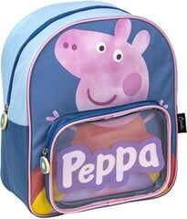 Детский рюкзак Свинка Пеппа (Peppa Pig) Cerda, синий цвет цена и информация | Школьные рюкзаки, спортивные сумки | 220.lv
