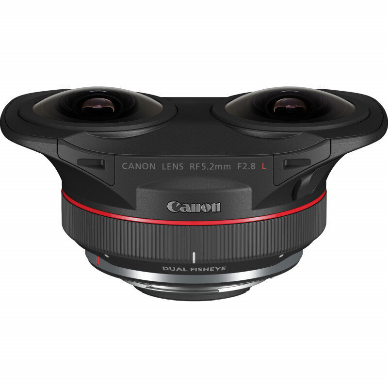 Canon RF 5.2mm f/2.8L Dual Fisheye 3D VR Lens cena un informācija | Objektīvi | 220.lv