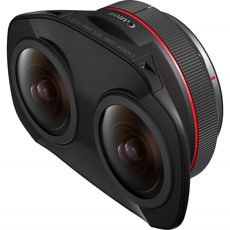 Canon RF 5.2mm f/2.8L Dual Fisheye 3D VR Lens cena un informācija | Objektīvi | 220.lv