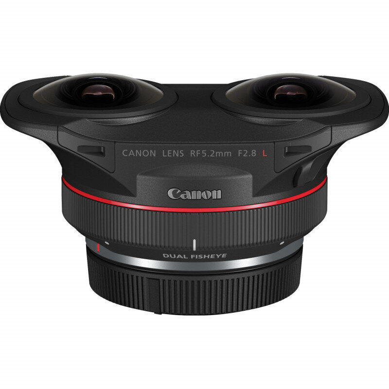 Canon RF 5.2mm f/2.8L Dual Fisheye 3D VR Lens cena un informācija | Objektīvi | 220.lv