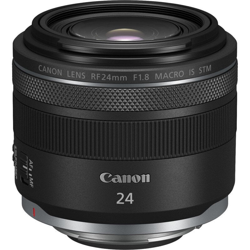 Canon RF24mm F/1.8 Macro IS STM cena un informācija | Objektīvi | 220.lv