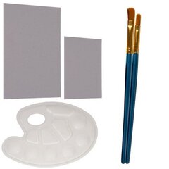 Набор для покраски в чемодане Maaleo, 128 шт. цена и информация | Принадлежности для рисования, лепки | 220.lv
