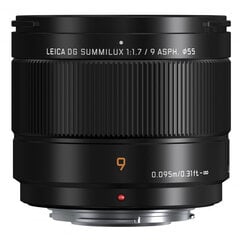 Panasonic 9mm f1.7 Leica DG Summilux lens cena un informācija | Objektīvi | 220.lv