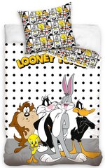 Bērnu gultasveļas komplekts Looney Tunes, 140x200, 2 daļas cena un informācija | Bērnu gultas veļa | 220.lv