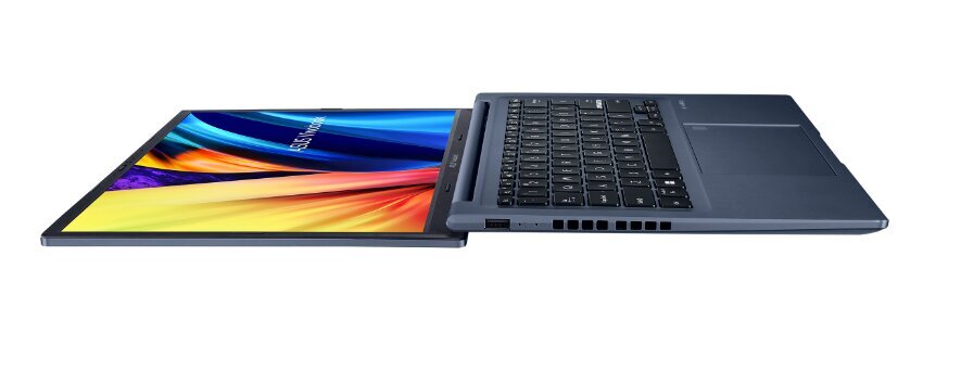 Asus Vivobook M140 14 FHD TN R5-4600H 16GB 512GB W11 Backlit Quiet Blue Renew cena un informācija | Portatīvie datori | 220.lv