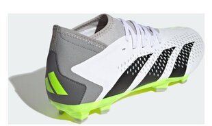 Futbola apavi Adidas, balti цена и информация | Футбольные ботинки | 220.lv