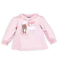 Krekls meitenēm Nini ABN-3191, rozā cena un informācija | Krekli jaundzimušajiem | 220.lv