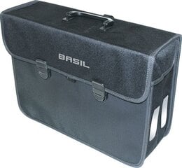 Velosipēda bagāžnieka soma Basil, 17L, melna cena un informācija | Citi velo piederumi un aksesuāri | 220.lv