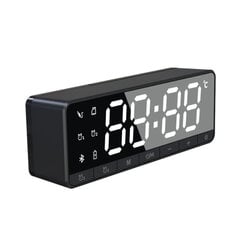 Цифровые часы NewLine Bluetooth, черные цена и информация | Радиоприемники и будильники | 220.lv