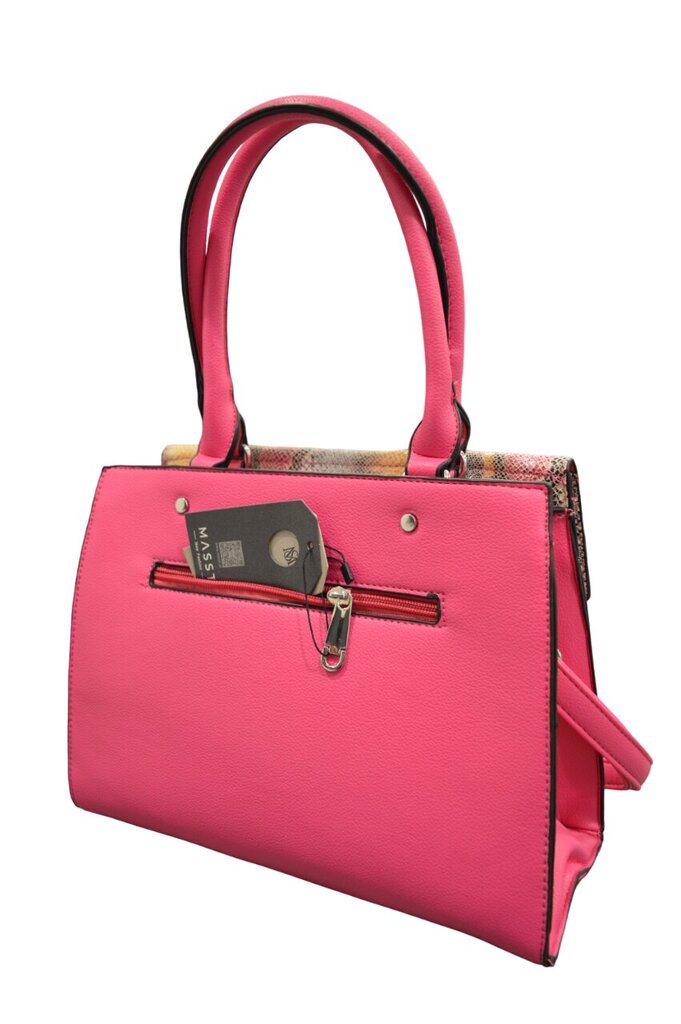 Klasiska sieviešu soma Masst, rozā cena un informācija | Sieviešu somas | 220.lv