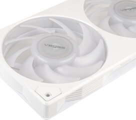 Akasa Vegas A36 Addressable-RGB Fan AK-FN113-WH cena un informācija | Datora ventilatori | 220.lv