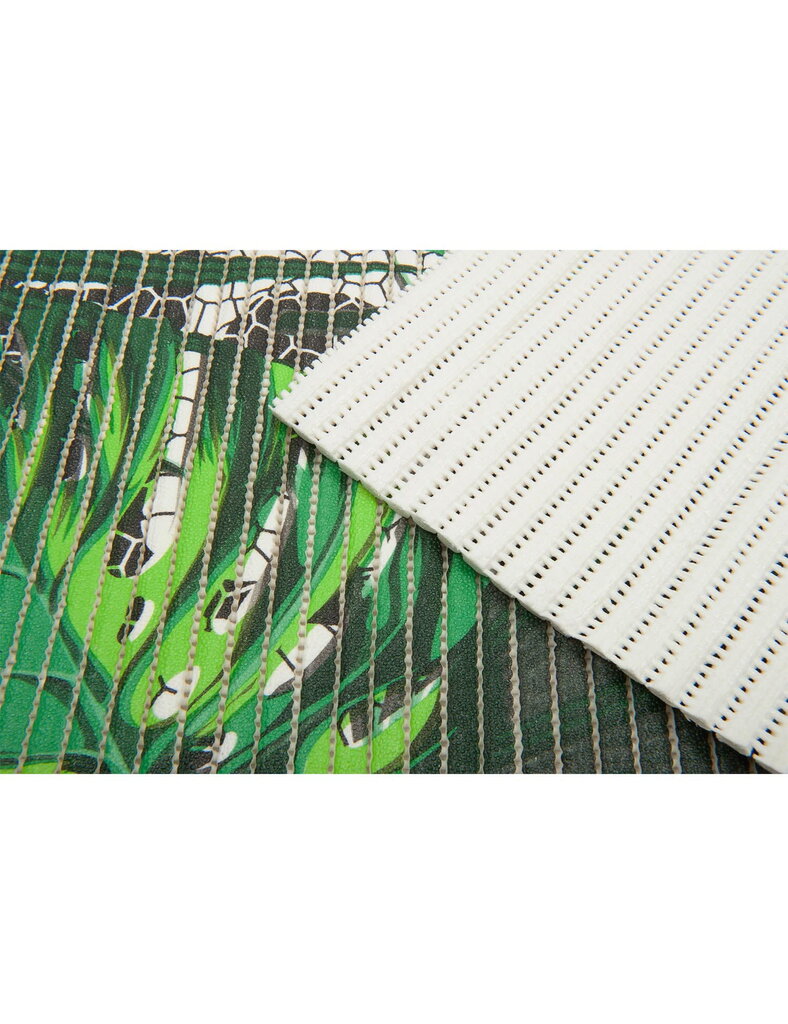 Vannas istabas paklājs Premium PVC 45x65cm zaļš cena un informācija | Paklāji | 220.lv