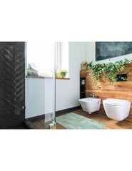 Vannas istabas paklājs Premium PVC 45x65cm zaļš цена и информация | Коврики | 220.lv