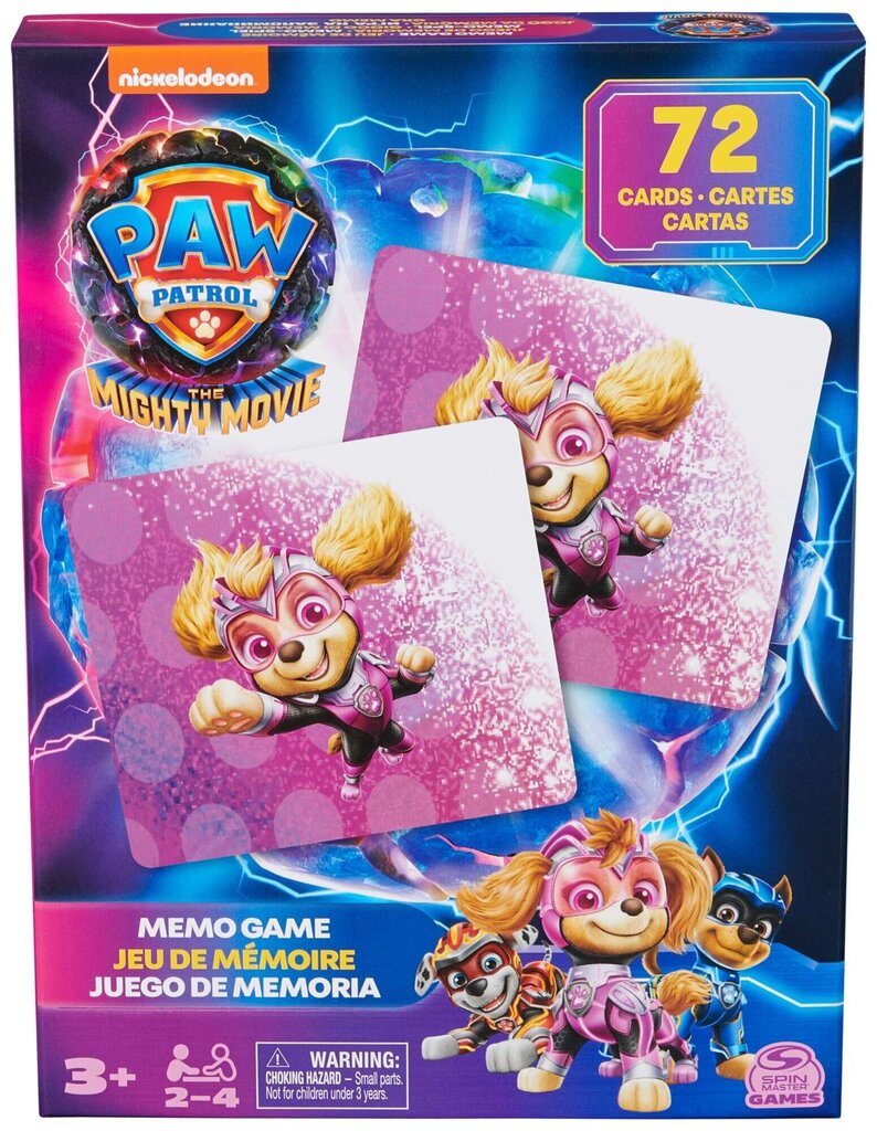 Galda spēle Paw Patrol Memo Match cena un informācija | Galda spēles | 220.lv